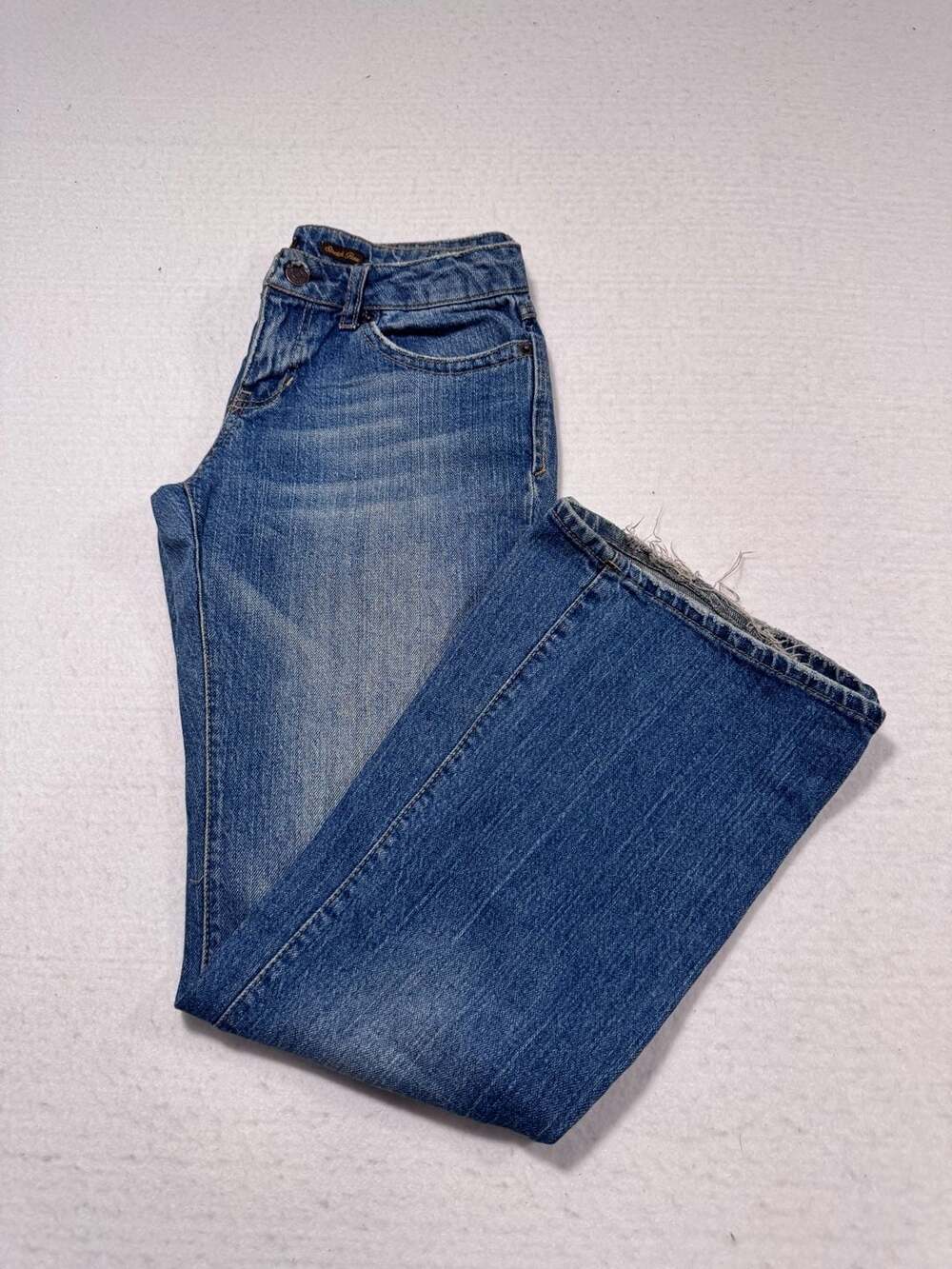 Aeropostale Y2K Stretch Flare Jeans Women’s Size 5/6S Blue Denim